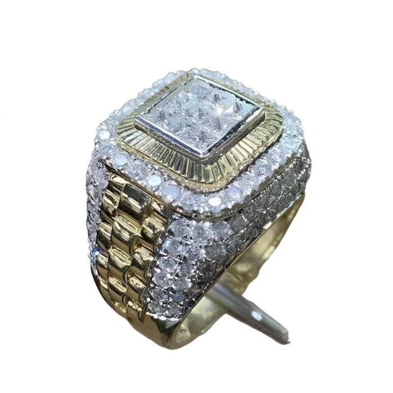 Iced Out Mad Bling Ring - DATNEWDRIP