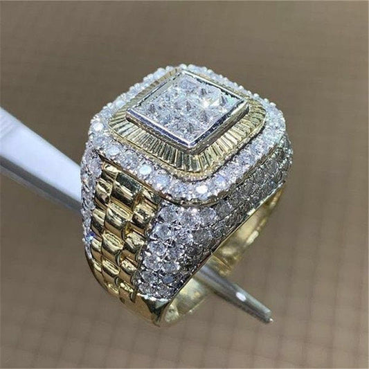 Iced Out Mad Bling Ring - DATNEWDRIP
