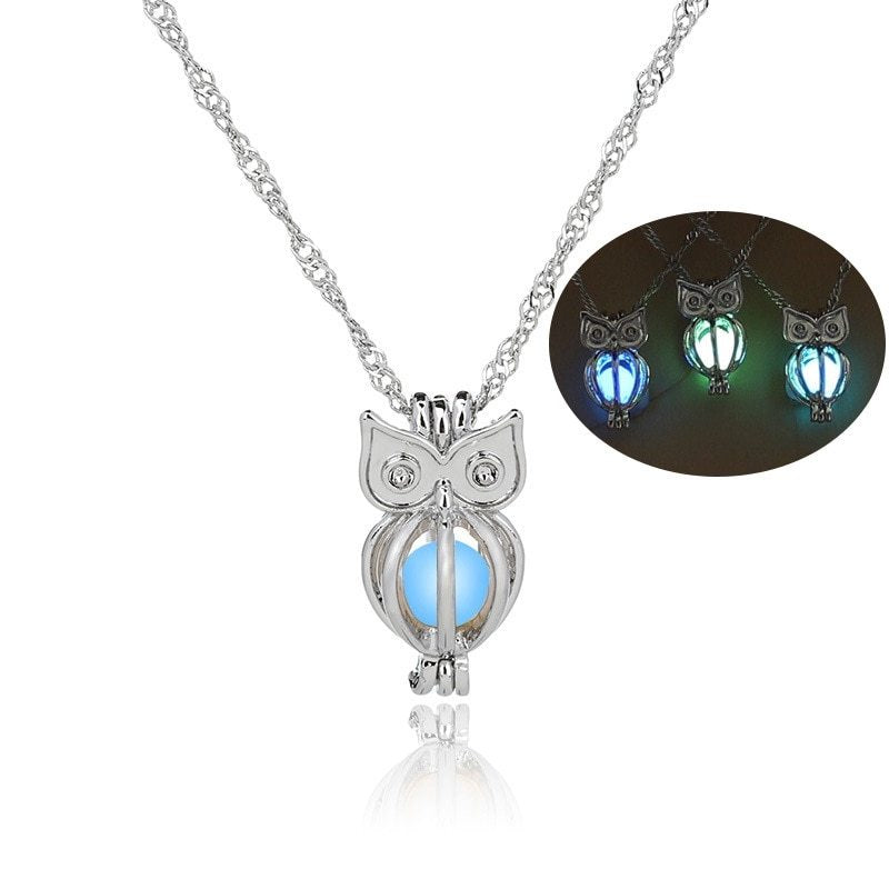 Luminous Owl Pendant - DATNEWDRIP