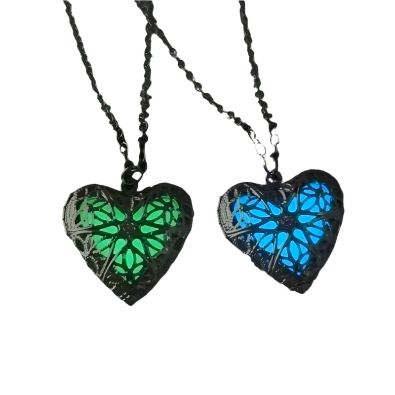 Luminous Glowing Heart Pendant - DATNEWDRIP