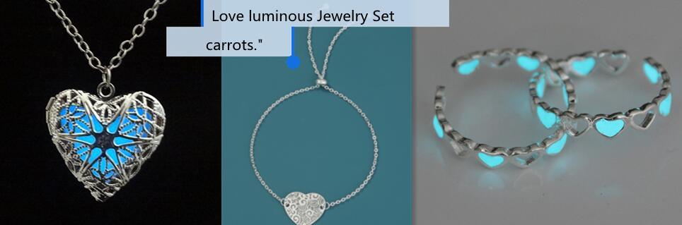 Luminous Glowing Heart Pendant - DATNEWDRIP
