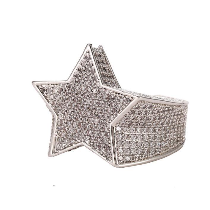 Iced Out Star Ring - DATNEWDRIP