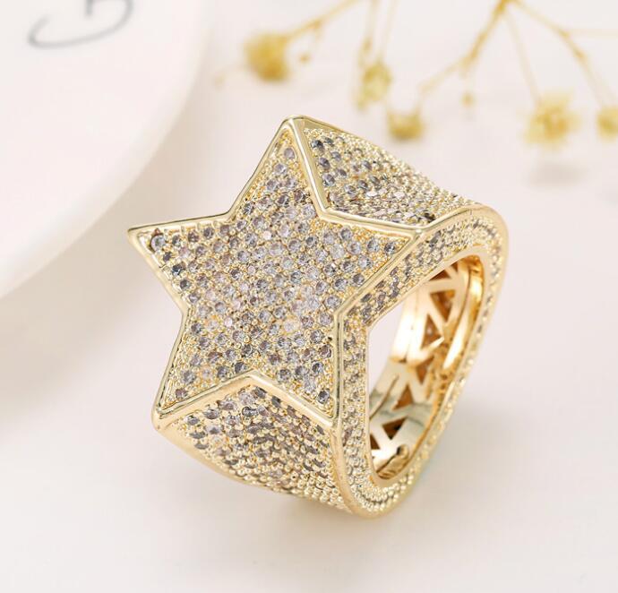 Iced Out Star Ring - DATNEWDRIP