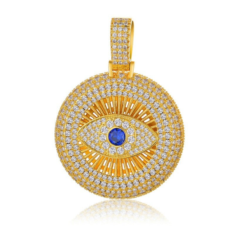 Iced Out All Seeing Eye Pendant