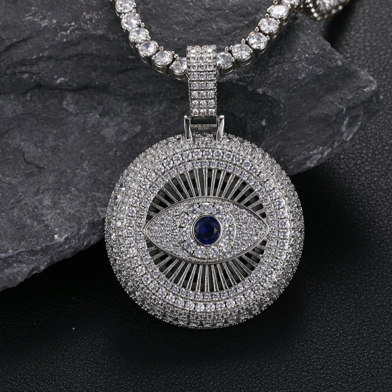 Iced Out All Seeing Eye Pendant