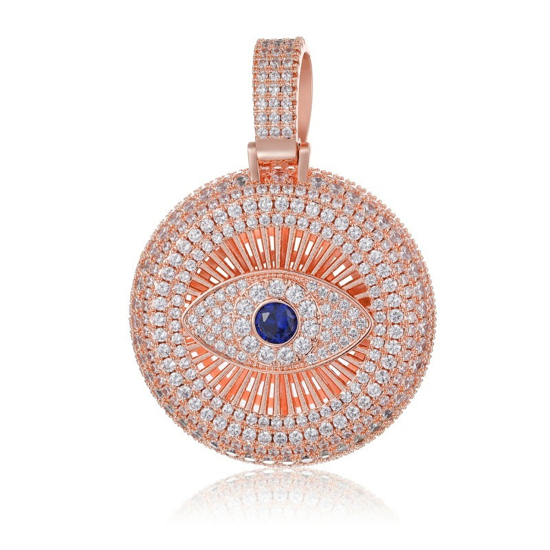Iced Out All Seeing Eye Pendant
