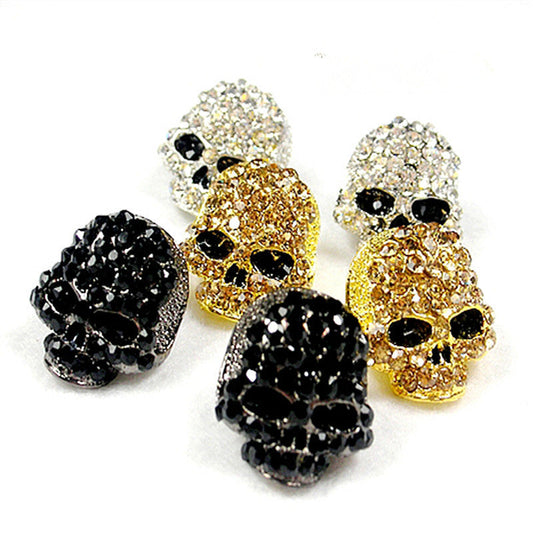 Iced Out Punk Skull Ring - DATNEWDRIP