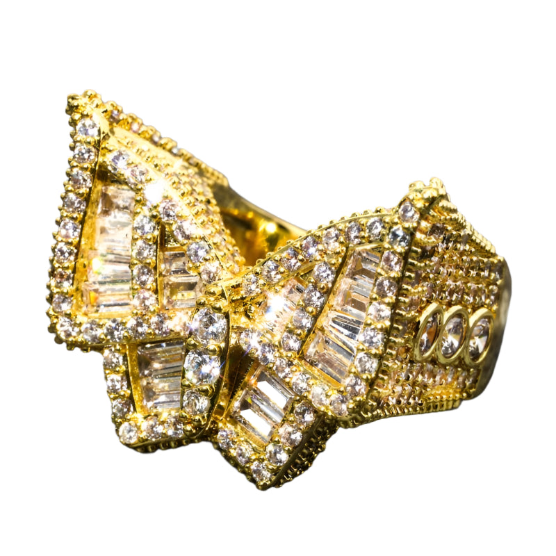 Iced Out Butterfly Ring - DATNEWDRIP