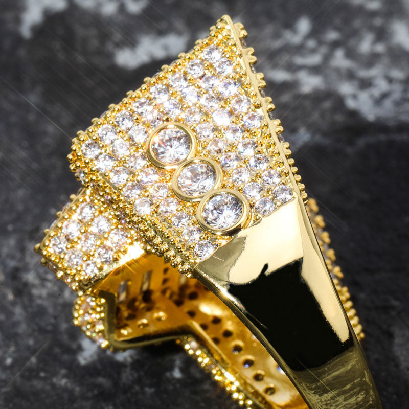 Iced Out Butterfly Ring - DATNEWDRIP