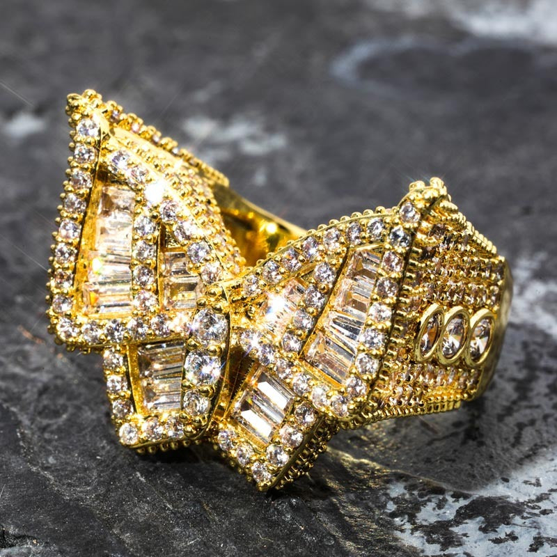Iced Out Butterfly Ring - DATNEWDRIP