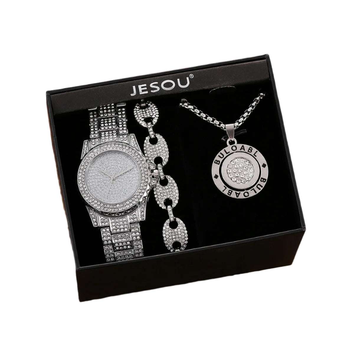 Iced Out 3 Piece Watch Box