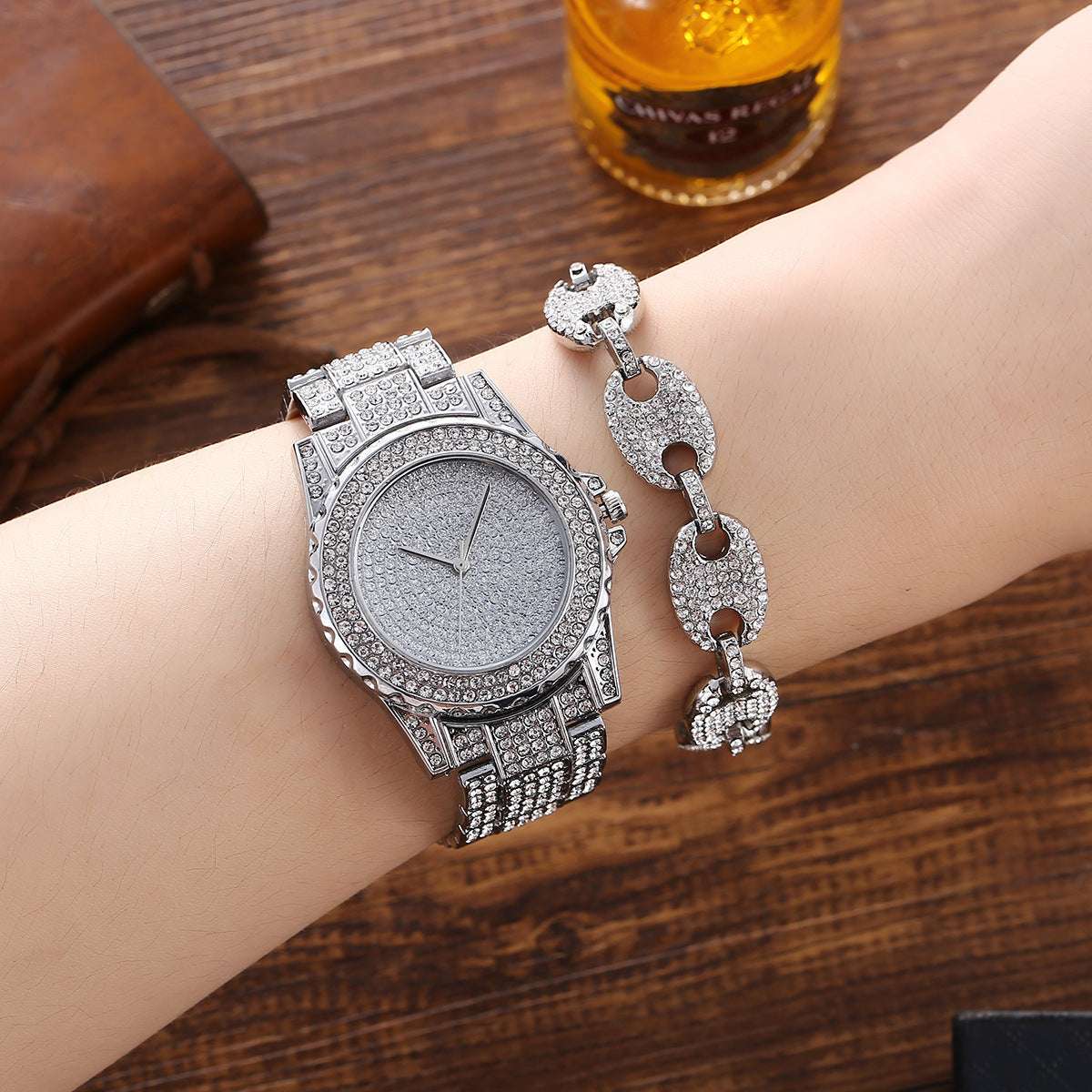 Iced Out 3 Piece Watch Box