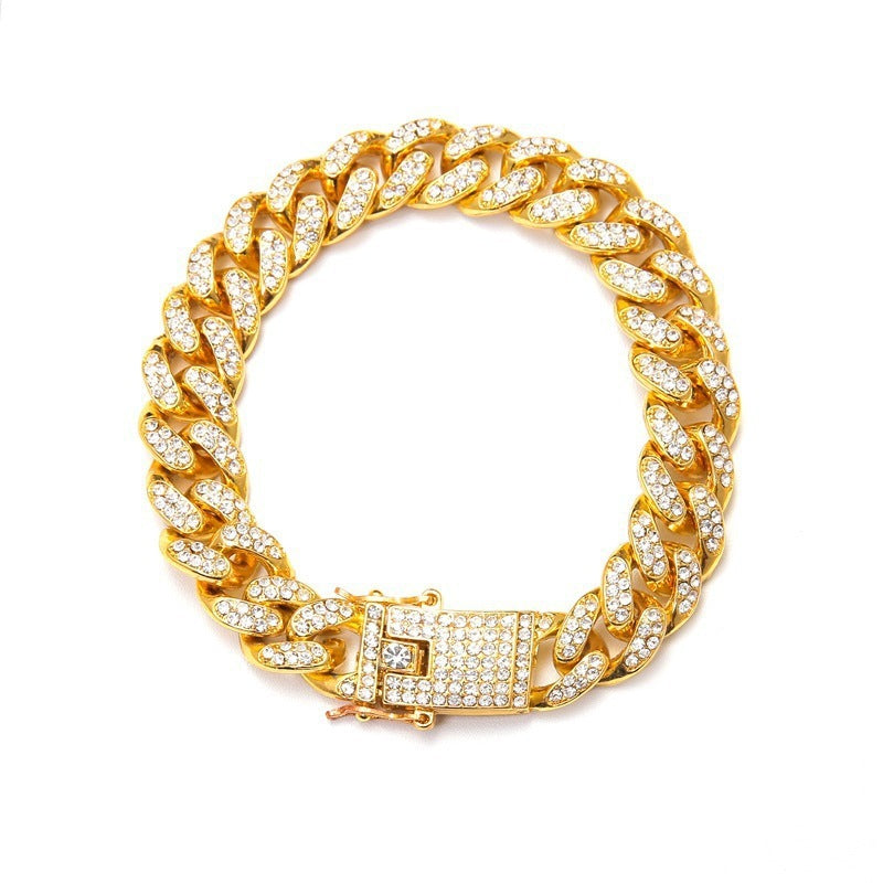 Iced Out Cuban Link Bracelet