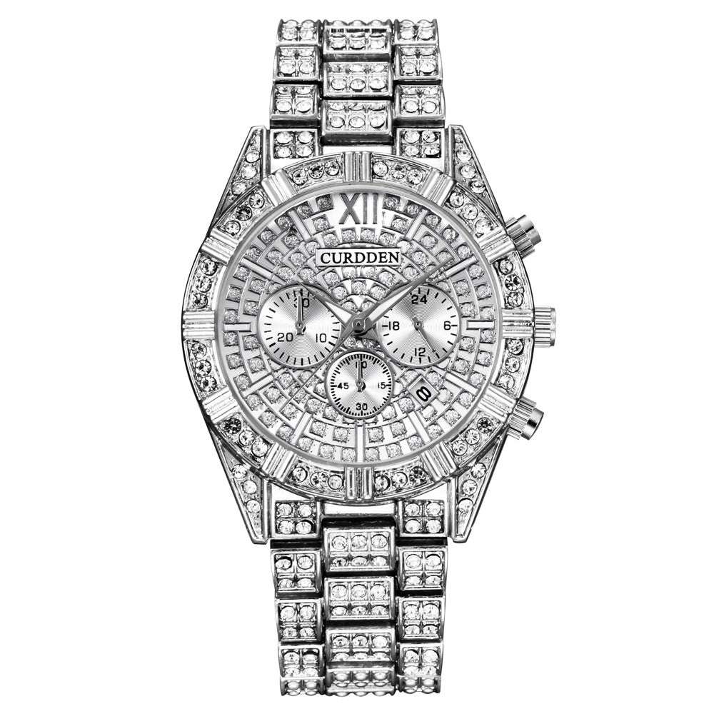 Iced Out Luxury Hip Hop Watch