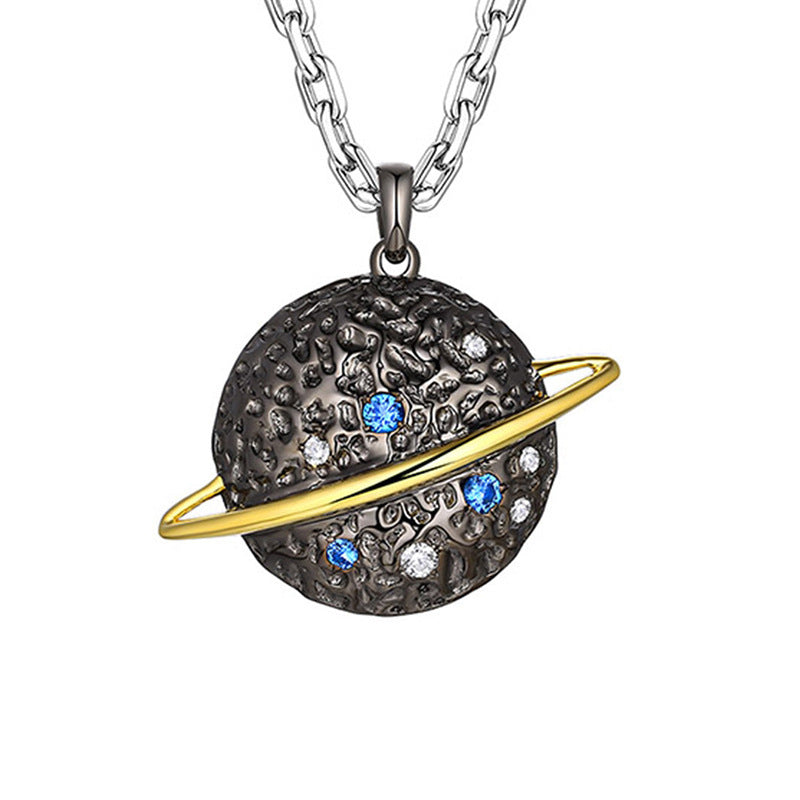 Iced Out Planet Pendant - DATNEWDRIP