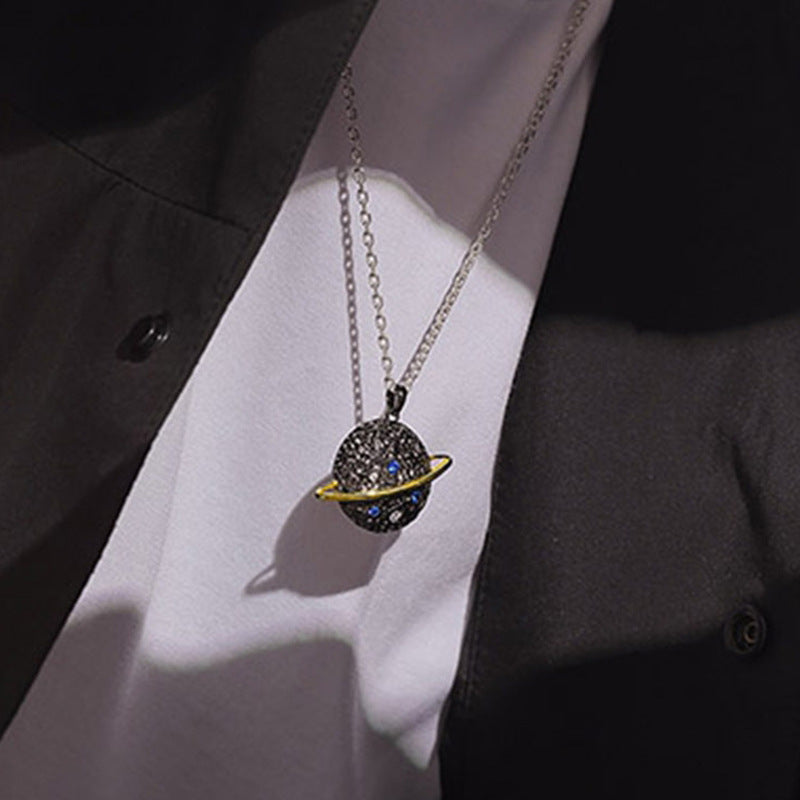 Iced Out Planet Pendant - DATNEWDRIP