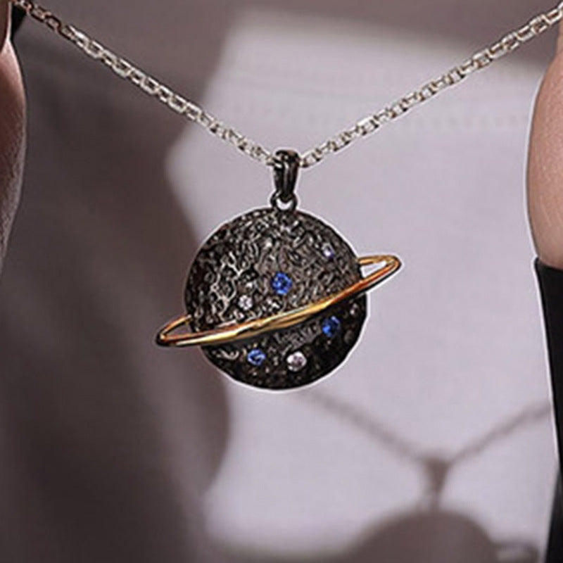 Iced Out Planet Pendant - DATNEWDRIP