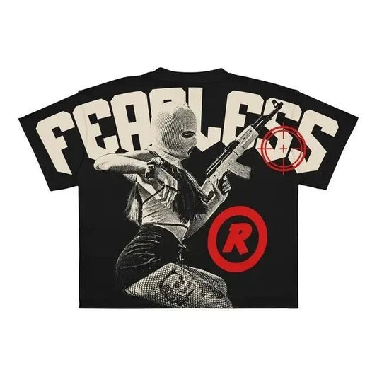 Y2g Harajuku T-shirt Men Hip Hop Gothic Graphic T-shirt - DATNEWDRIP