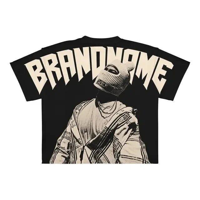 Y2g Harajuku T-shirt Men Hip Hop Gothic Graphic T-shirt - DATNEWDRIP