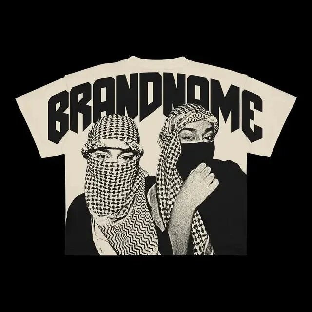 Y2g Harajuku T-shirt Men Hip Hop Gothic Graphic T-shirt - DATNEWDRIP