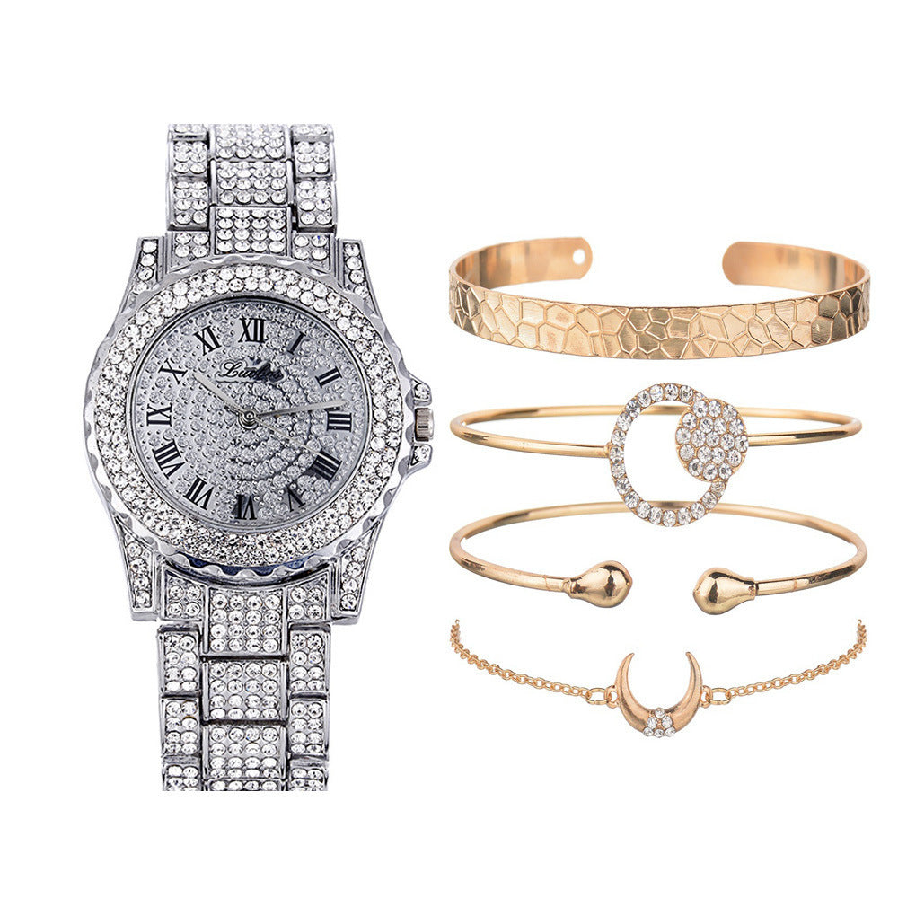 Iced Out Octagon Punk Watch