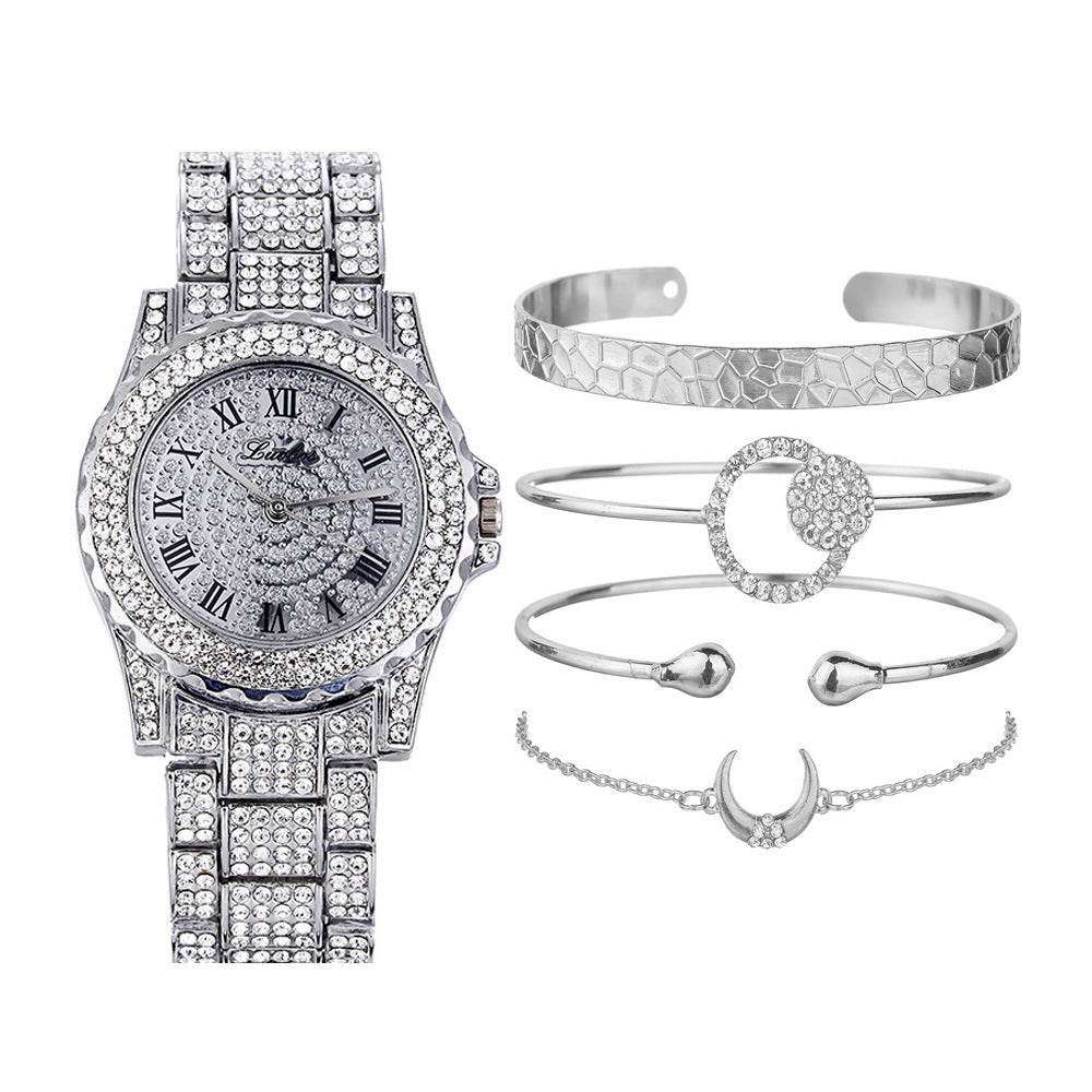 Iced Out Octagon Punk Watch