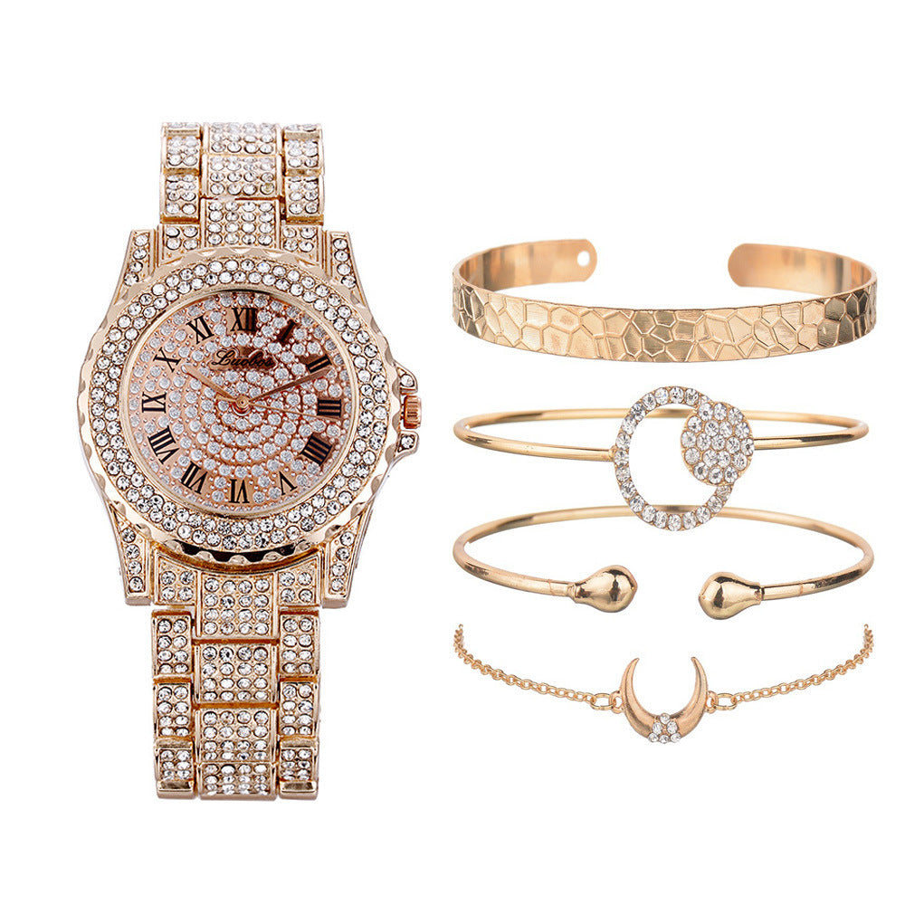 Iced Out Octagon Punk Watch