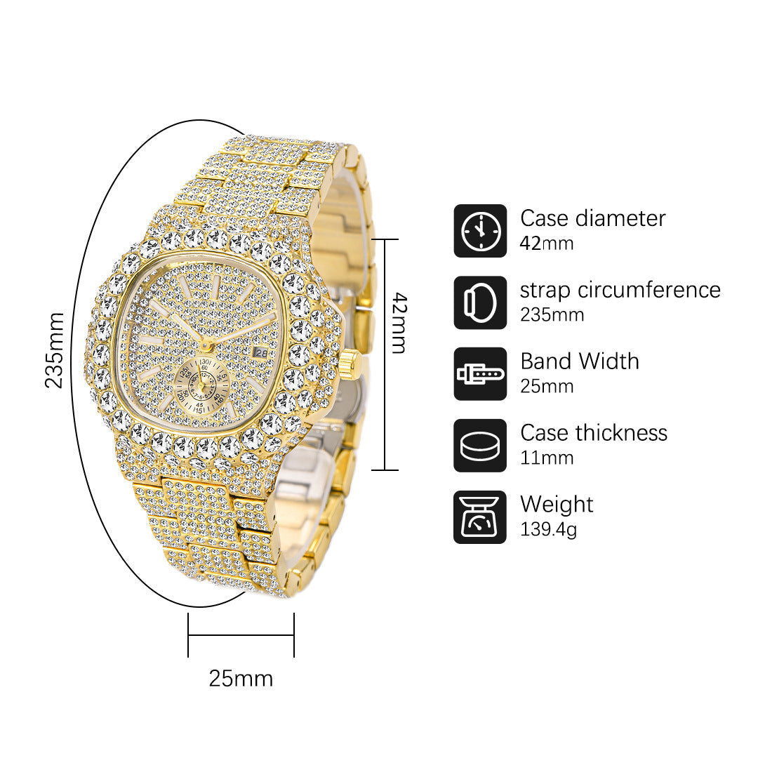 Iced Out Around The Edge Watch