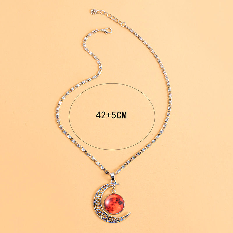 Luminous Moon And Planet Pendant - DATNEWDRIP