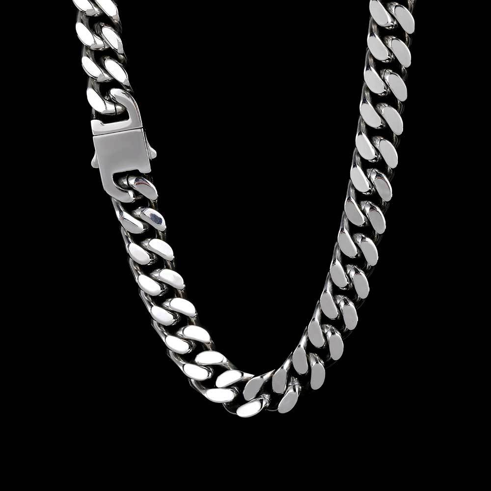 Classic Four Sides Grind Cuban Link Chain - DATNEWDRIP