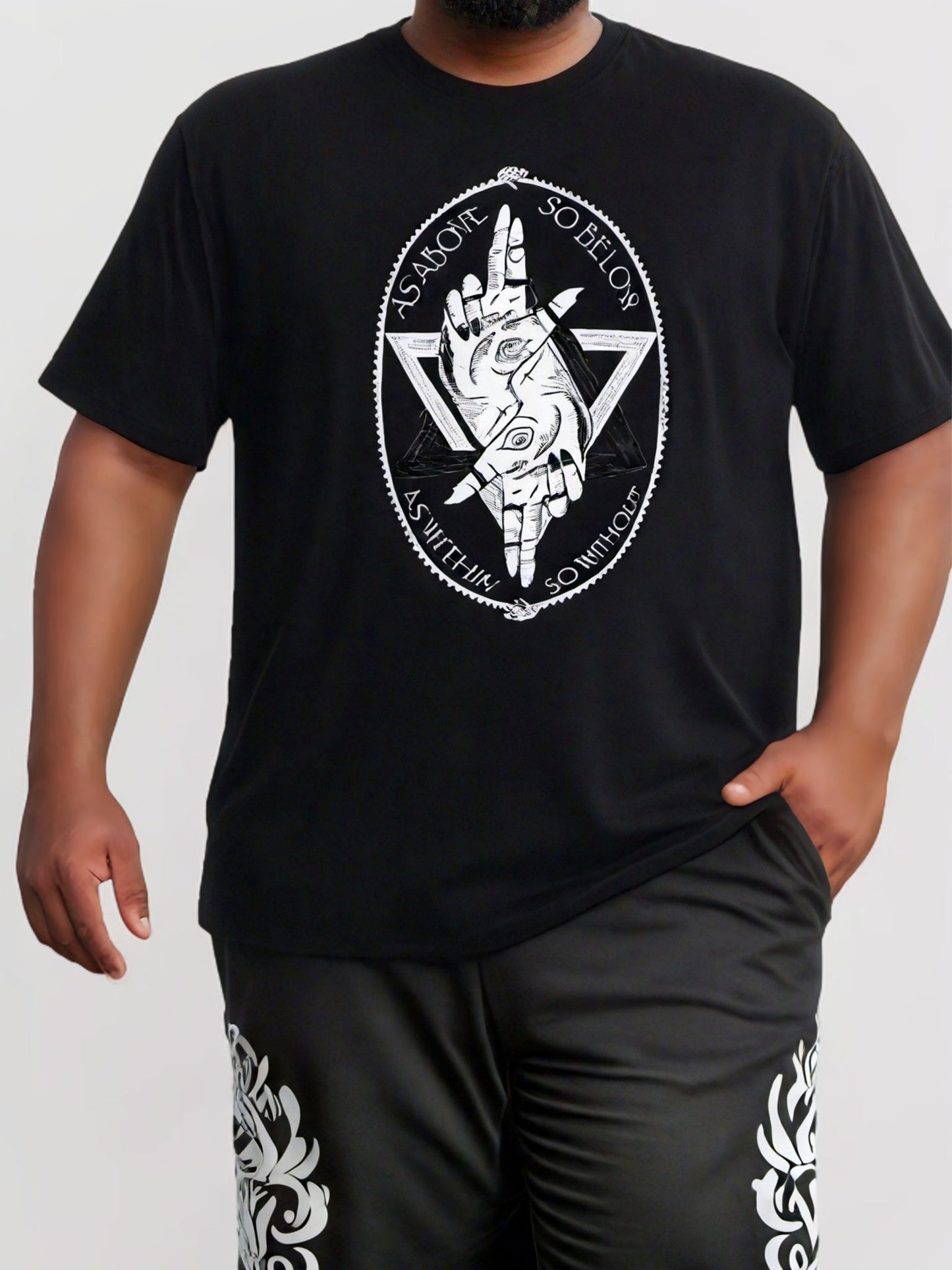 As Above So Below T-Shirt - Mens - DATNEWDRIP