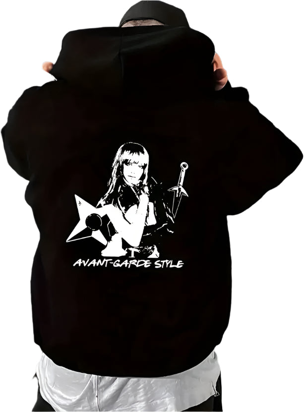 Avant-Garde Style Hoodie - Mens - DATNEWDRIP