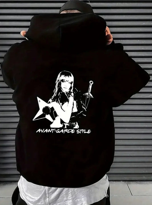 Avant-Garde Style Hoodie - Mens - DATNEWDRIP