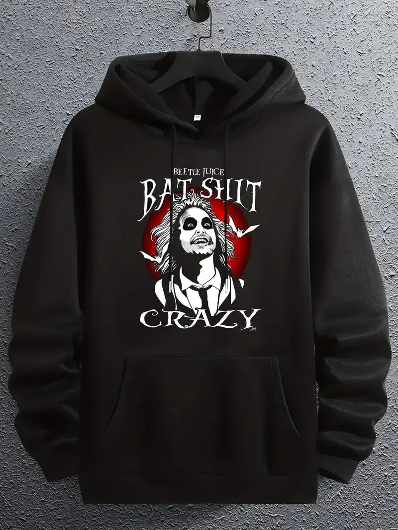 Beetle Juice Bat Crazy Hoodie - Mens - DATNEWDRIP