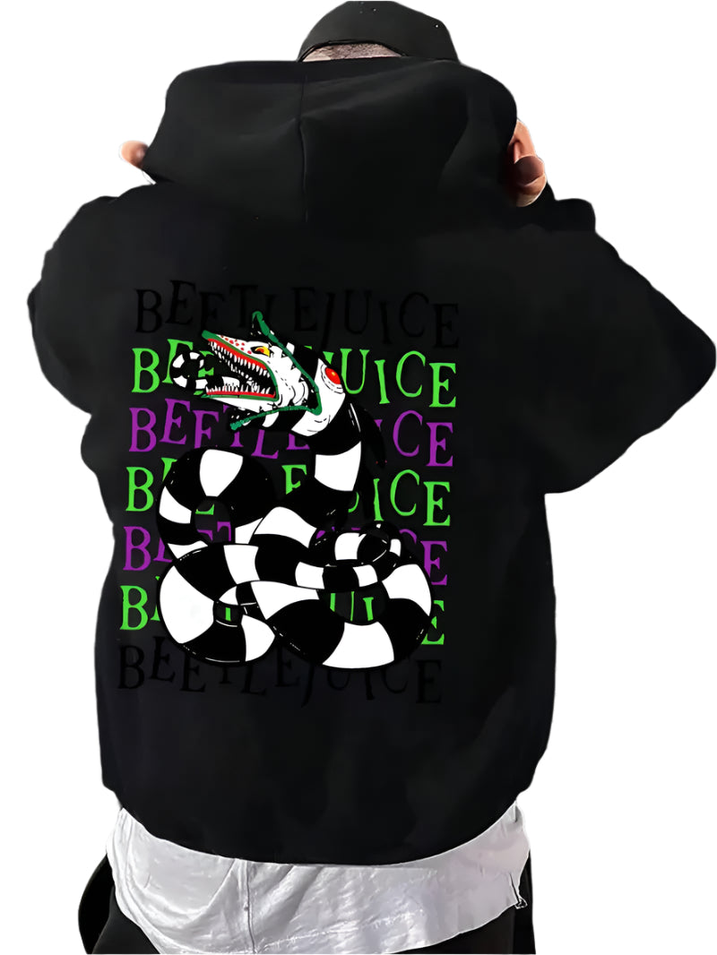 Beetle Juice Snake Hoodie - Mens - DATNEWDRIP