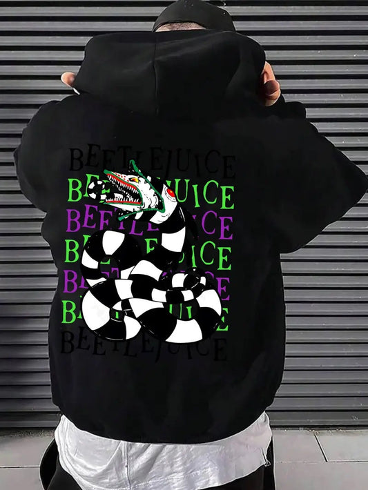 Beetle Juice Snake Hoodie - Mens - DATNEWDRIP