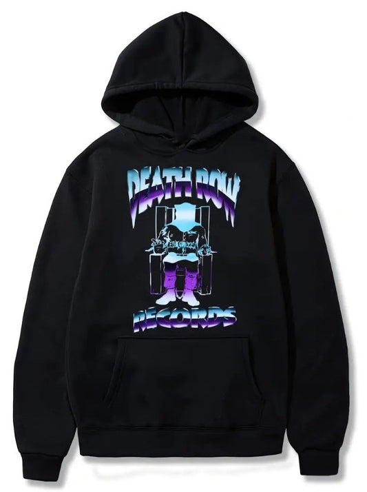 Deathrow Records Hoodie - Mens - DATNEWDRIP
