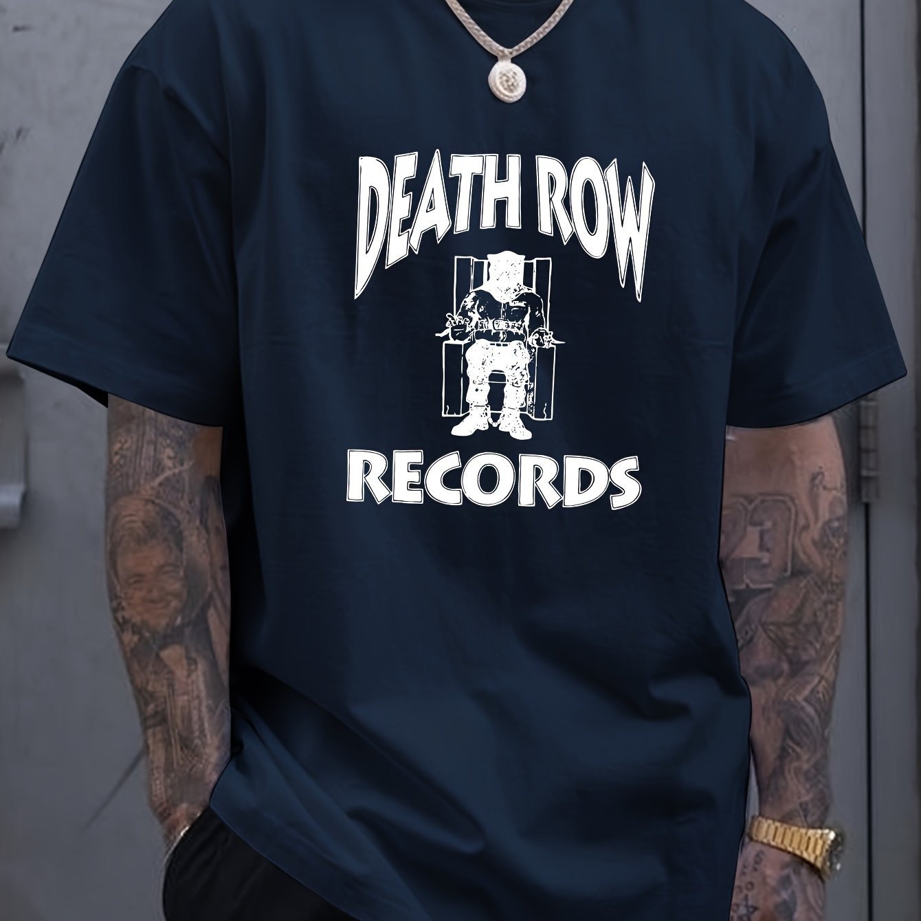 Deathrow Records T-Shirt - Mens - DATNEWDRIP