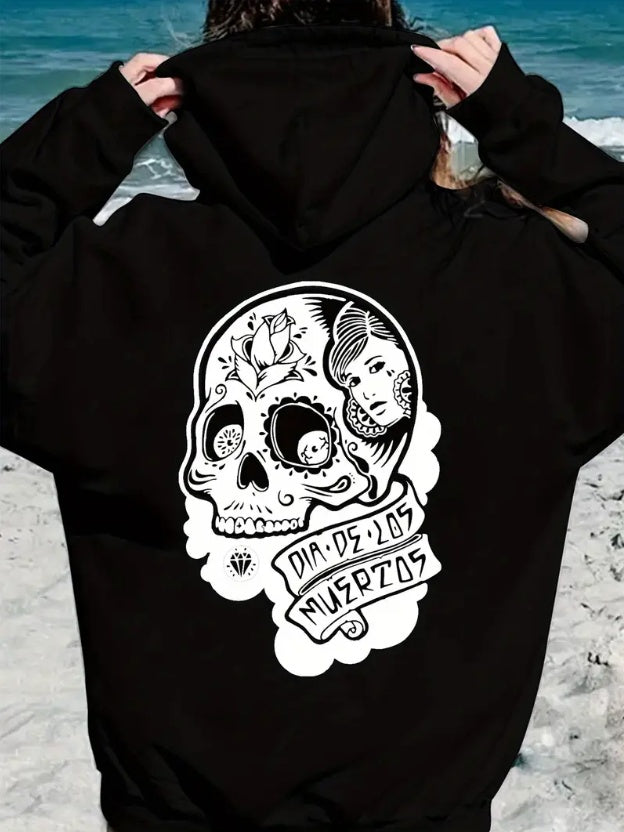 Dia De Los Muertos Hoodie - Womens - DATNEWDRIP