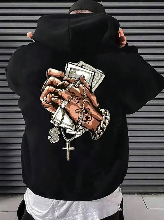 Fist Full Of Cash Hoodie - Mens - DATNEWDRIP