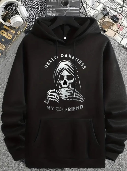 Hello Darkness Hoodie - Mens - DATNEWDRIP