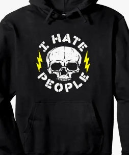 I Hate People Hoodie - Mens - DATNEWDRIP