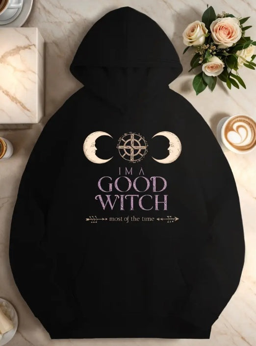 Im A Good Witch Hoodie - Womens - DATNEWDRIP