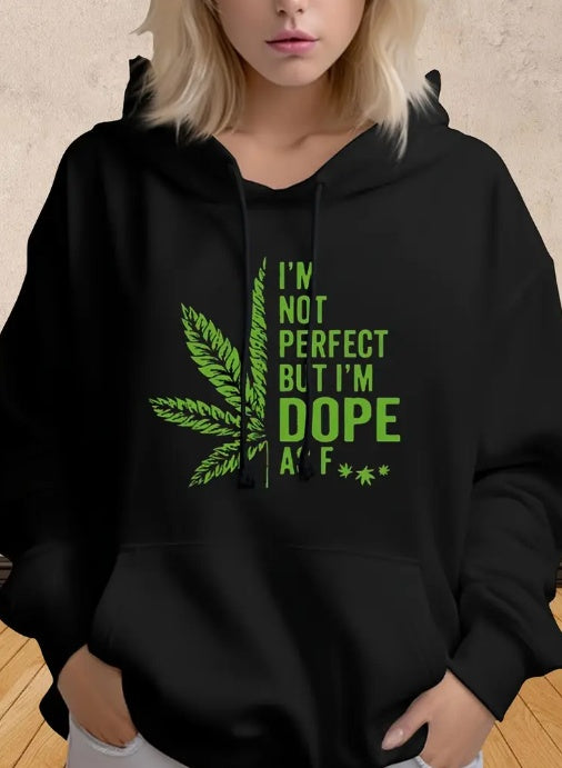 Im Dope As F*** Hoodie - Womens - DATNEWDRIP