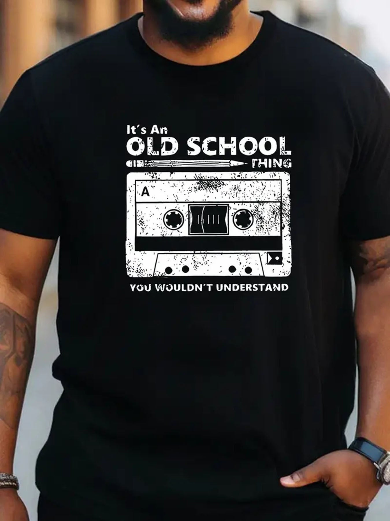 Its An Old School Thing T-Shirt - Mens - DATNEWDRIP
