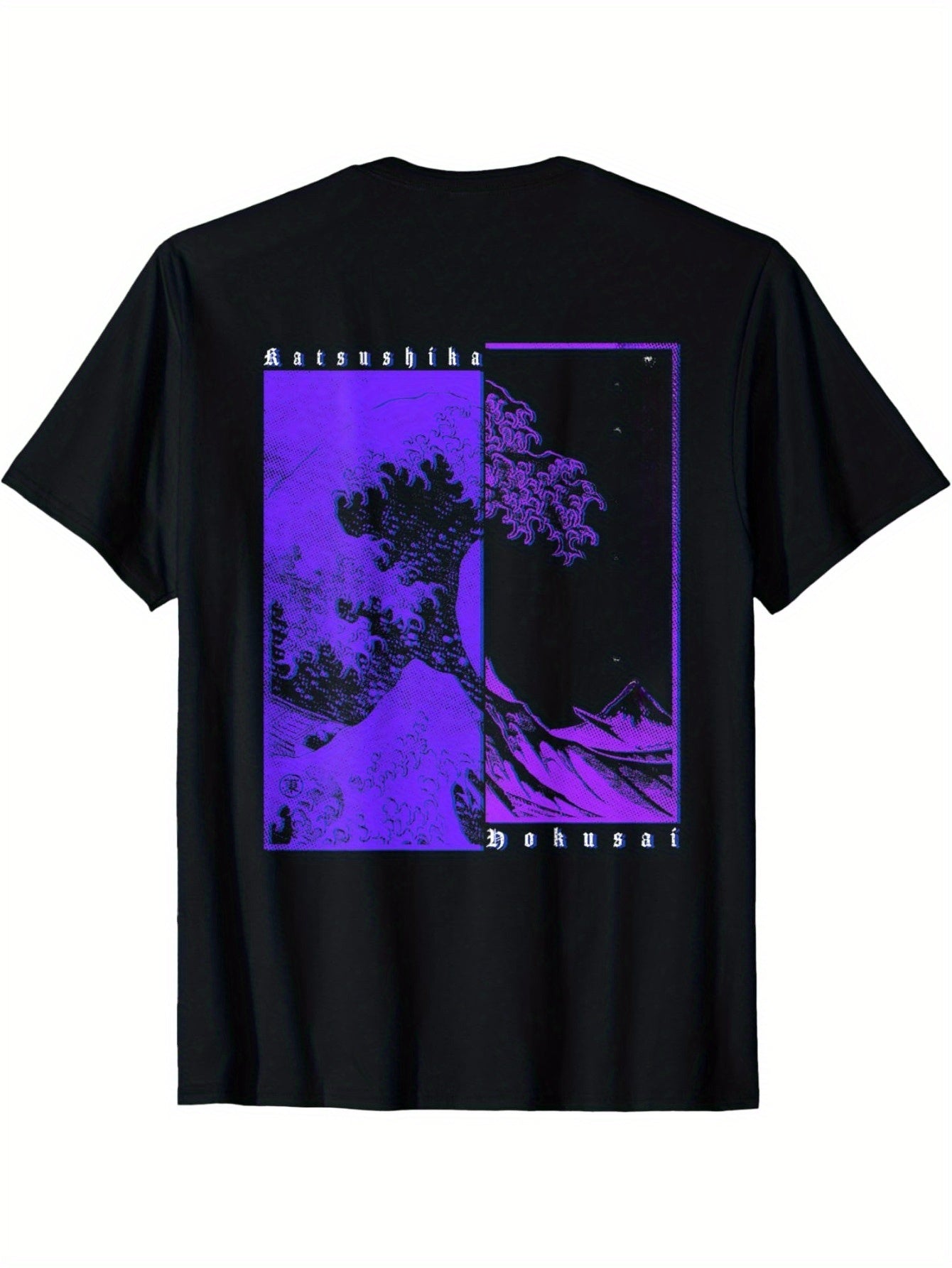 Katsushika Hokusai Kanagawa Surfing T-shirt - Mens - DATNEWDRIP
