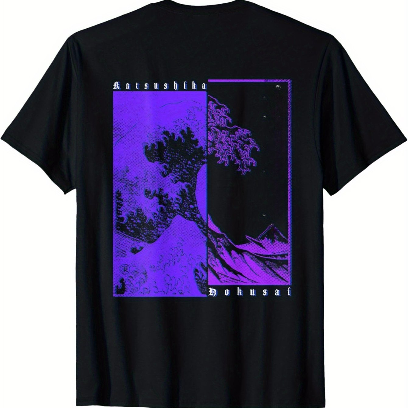 Katsushika Hokusai Kanagawa Surfing T-shirt - Mens - DATNEWDRIP