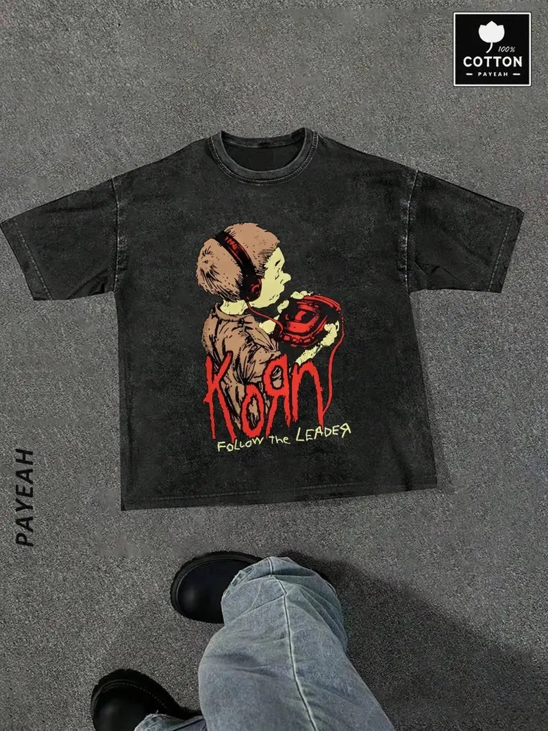 Korn Follow The Leader T-Shirt - Mens - DATNEWDRIP
