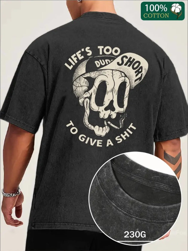Life's Too Short T-Shirt - Mens - DATNEWDRIP