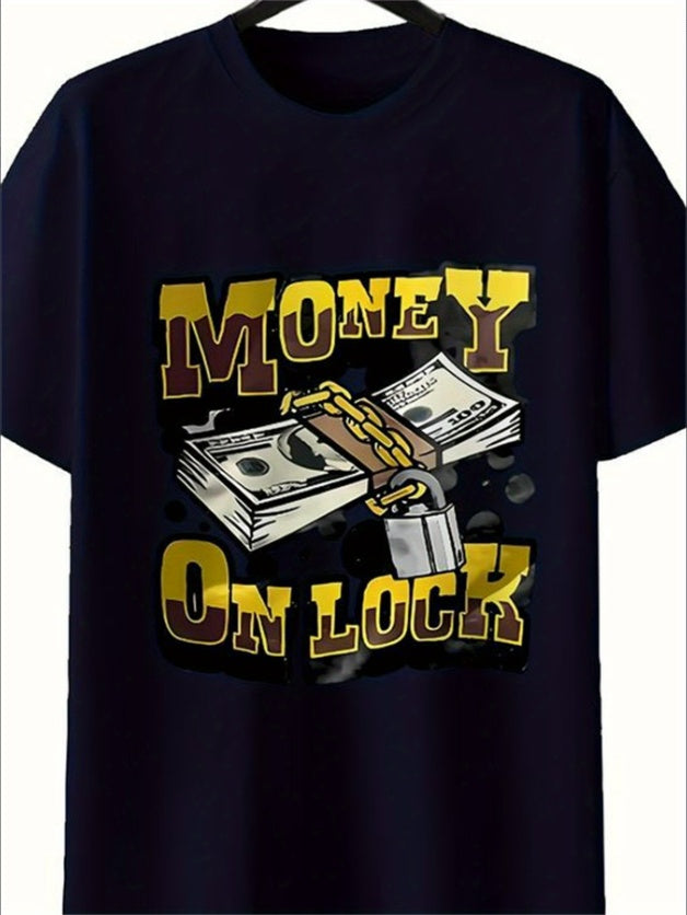 Money On Lock T-Shirt - Mens - DATNEWDRIP